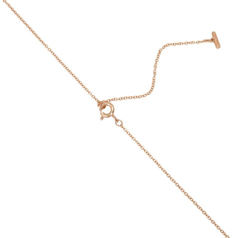 ティファニー ネックレス Tトゥー サークル ペンダント ダイヤモンド 計0.05ct K18PG マザーオブパール 64026801