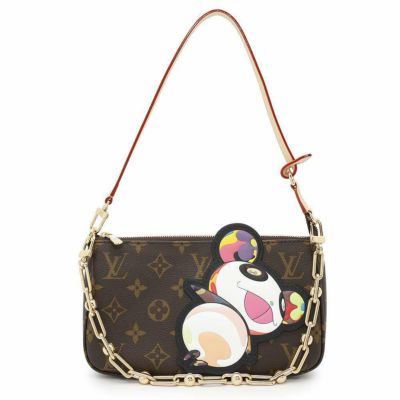 【限定★村上隆コラボ☆ポーチ付き♪】LV × TM ネヴァーフル MM 限定☆村上隆コラボ☆ポーチ付き♪】LV × TM ネヴァーフル MM