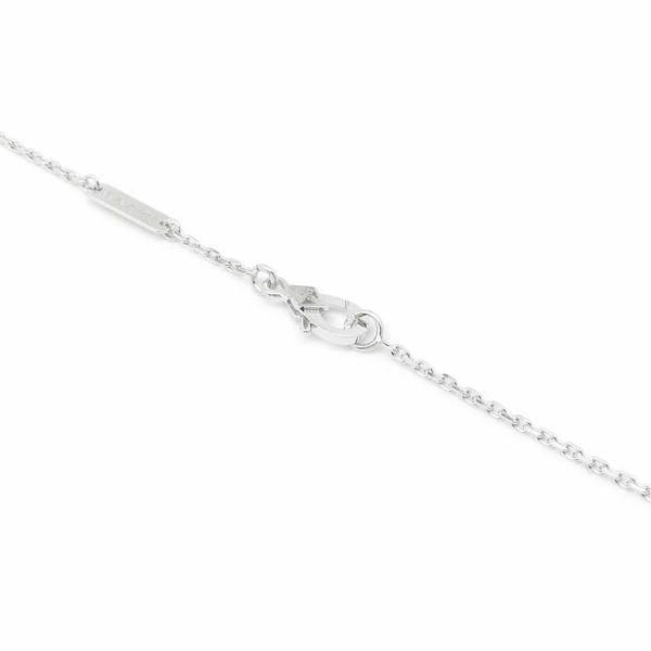 ヴァンクリーフ&アーペル ネックレス ヴィンテージ アルハンブラ ギヨシェ ダイヤ 1P K18WG/K18PG VCARPNTH00 2024年ホリデー限定