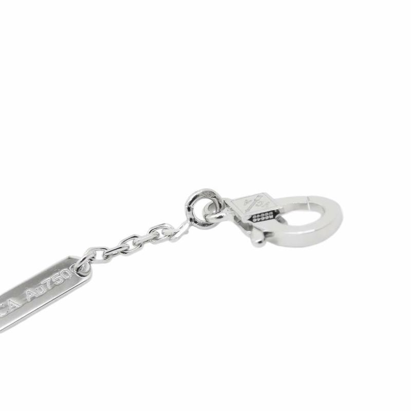 ヴァンクリーフ&アーペル ネックレス ヴィンテージ アルハンブラ ギヨシェ ダイヤ 1P K18WG/K18PG VCARPNTH00 2024年ホリデー限定