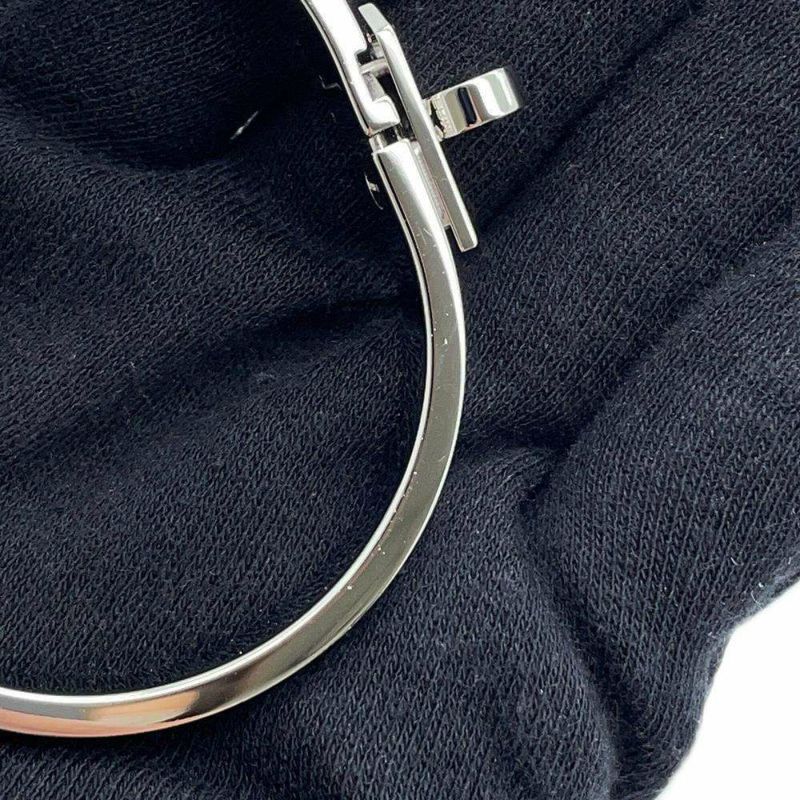 エルメス ブレスレット ミニクリック ケリー PM エナメル ローズ・カンダー/シルバー金具 HERMES