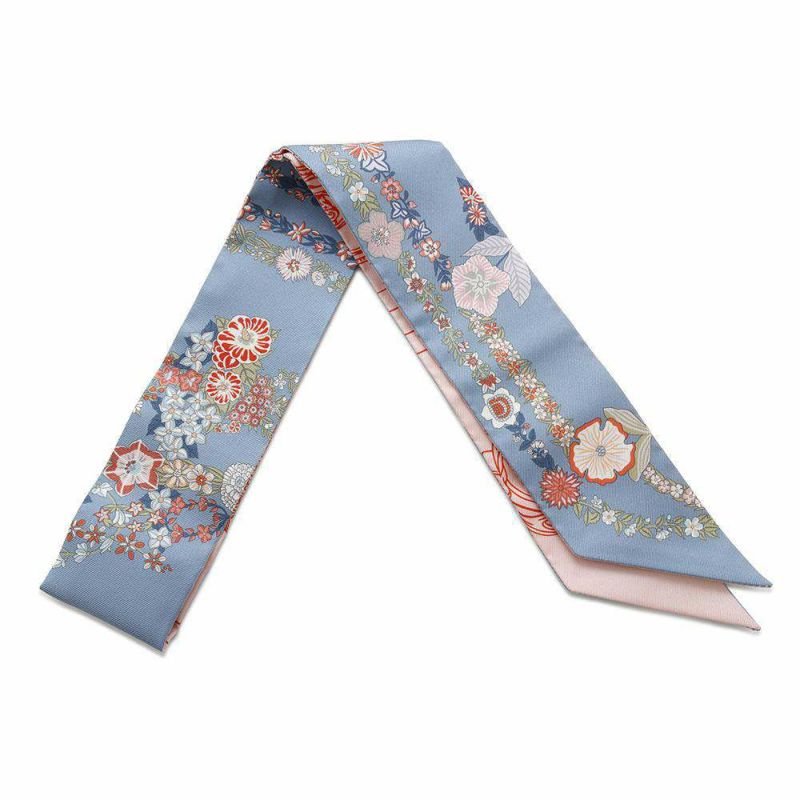 エルメス ツイリー ブリッド・ドゥ・ガラ・アン・フルール&アイライナー Brides de Gala en fleurs HERMES シルク 2025年春夏