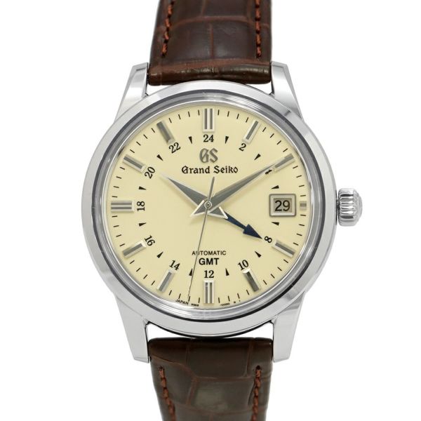 セイコー グランドセイコー エレガンス コレクション メカニカル GMT SBGM221 SEIKO 腕時計 アイボリー文字盤