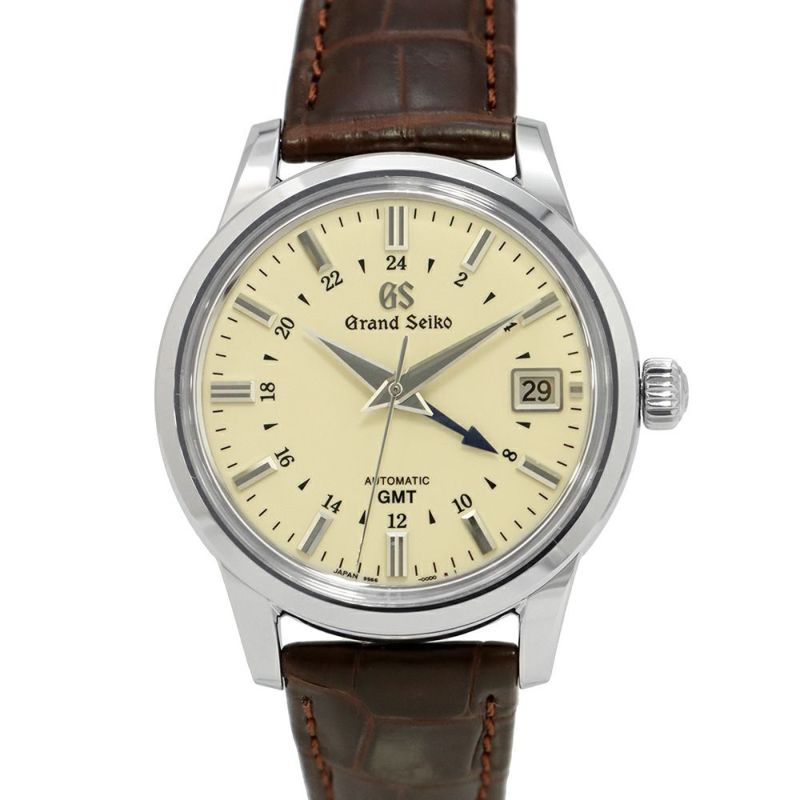 セイコー グランドセイコー エレガンス コレクション メカニカル GMT SBGM221 SEIKO 腕時計 アイボリー文字盤