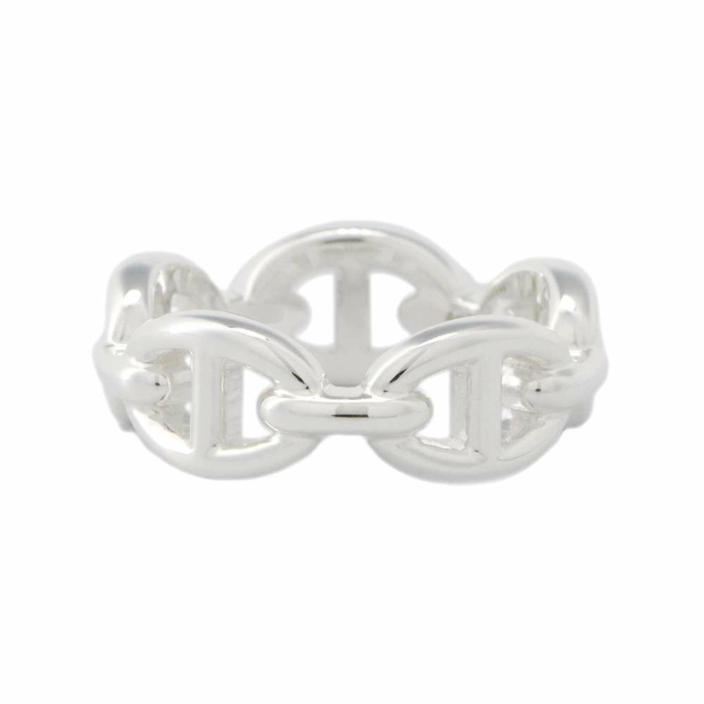 エルメス リング シェーヌダンクル アンシェネPM SV925シルバー リングサイズ52 HERMES ジュエリー