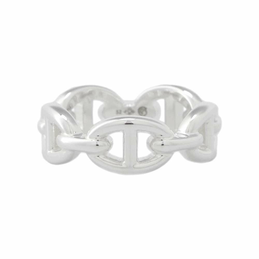 エルメス リング シェーヌダンクル アンシェネPM SV925シルバー リングサイズ52 HERMES ジュエリー