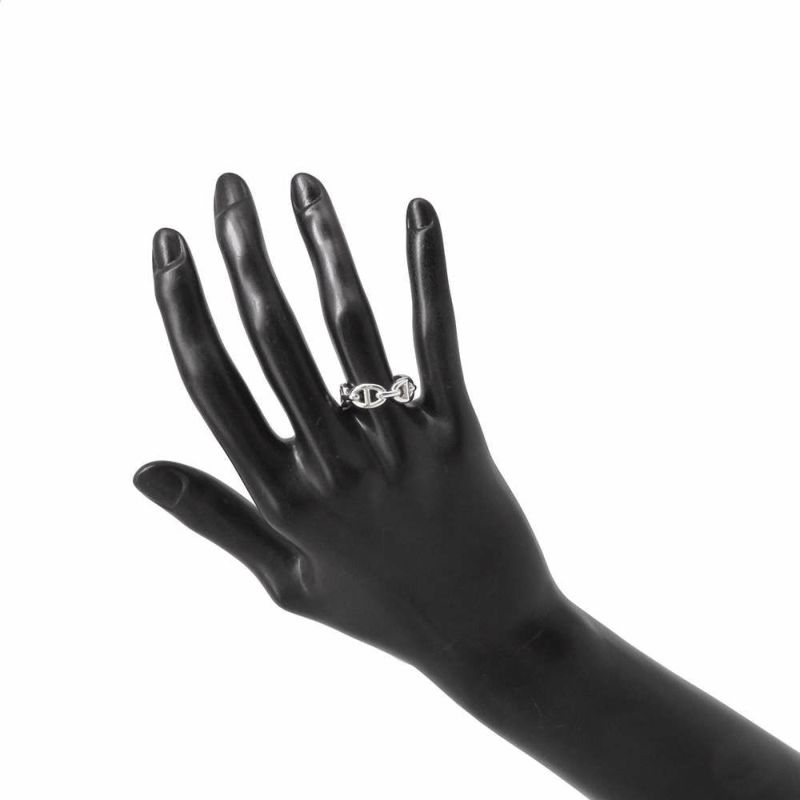 エルメス リング シェーヌダンクル アンシェネPM SV925シルバー リングサイズ52 HERMES ジュエリー