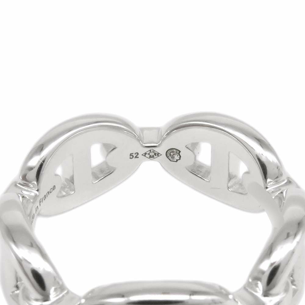 エルメス リング シェーヌダンクル アンシェネPM SV925シルバー リングサイズ52 HERMES ジュエリー