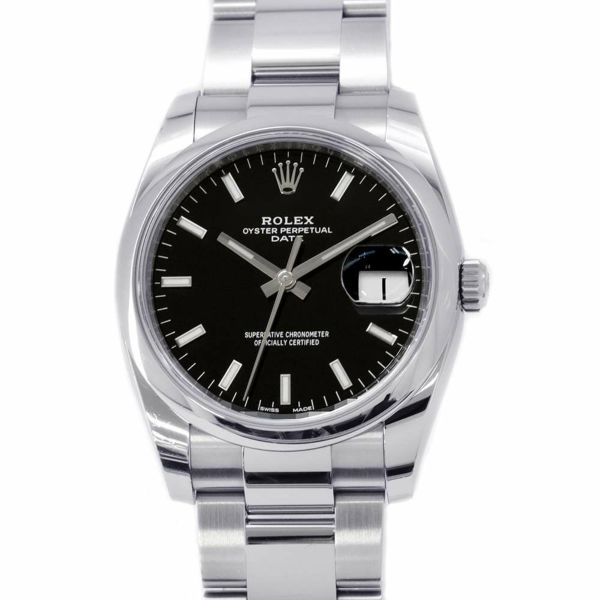 ロレックス オイスターパーペチュアル 115200 ROLEX 腕時計 シルバー ...
