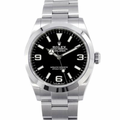ロレックス エクスプローラー1 224270 ROLEX 腕時計 黒文字盤 安心保証 ...