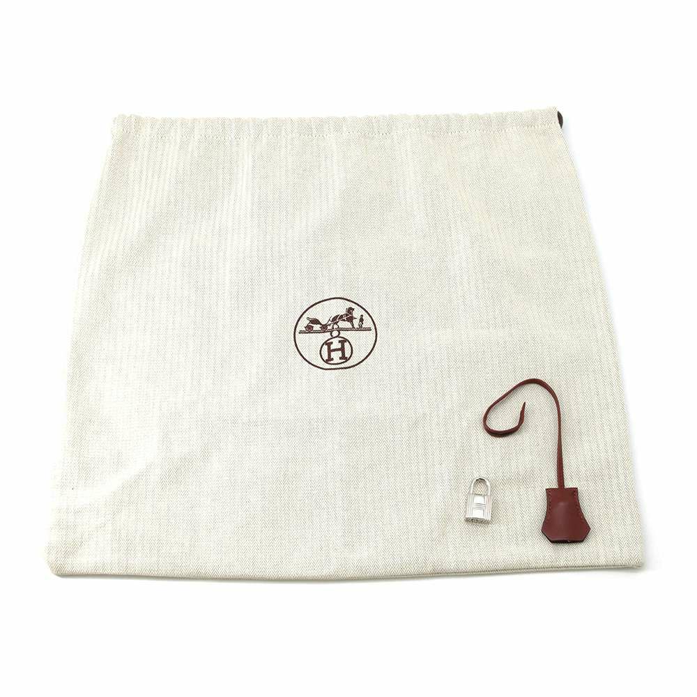 エルメス バーキン30 ルージュアッシュ/シルバー金具 スイフト K刻印 HERMES Birkin ハンドバッグ □