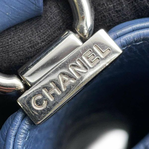 シャネル チェーンショルダーバッグ ココマーク ボーイシャネル25 Vステッチ ラムスキン A67086 CHANEL バッグ