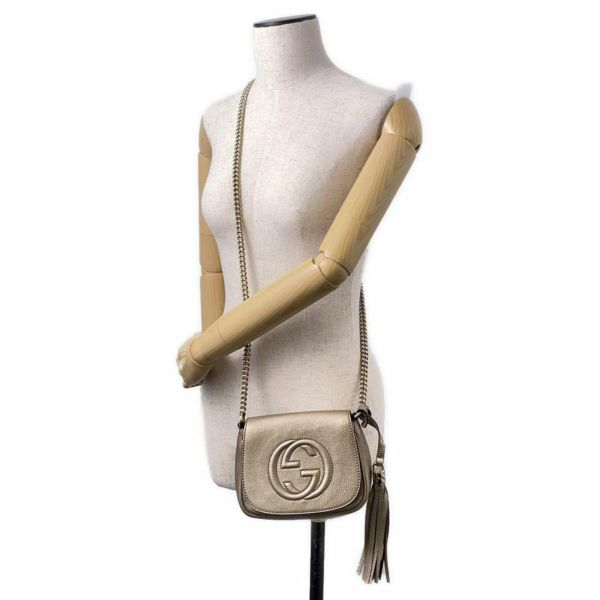 グッチ チェーンショルダーバッグ ソーホー レザー 323190 GUCCI