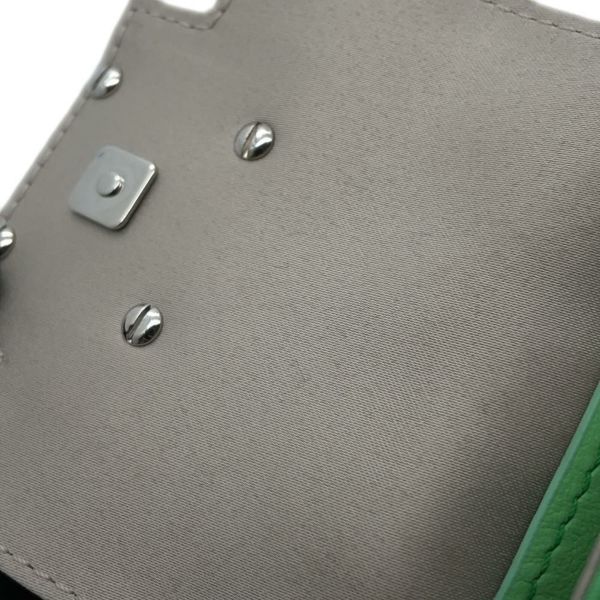 フェンディ バッグチャーム ナノバケットチャーム サテン 7AR996 FENDI