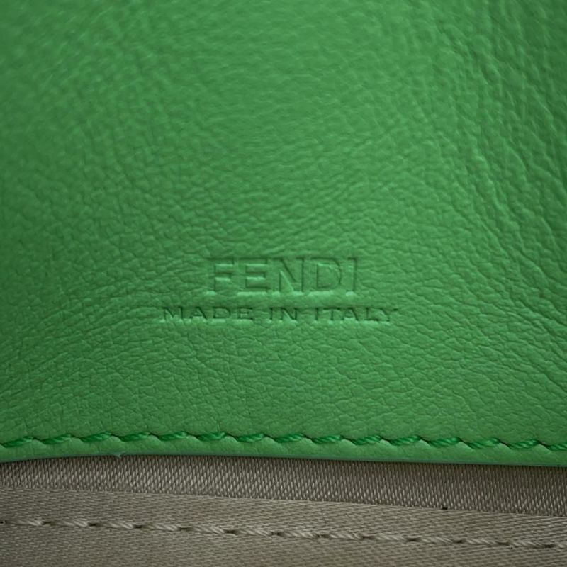 フェンディ バッグチャーム ナノバケットチャーム サテン 7AR996 FENDI