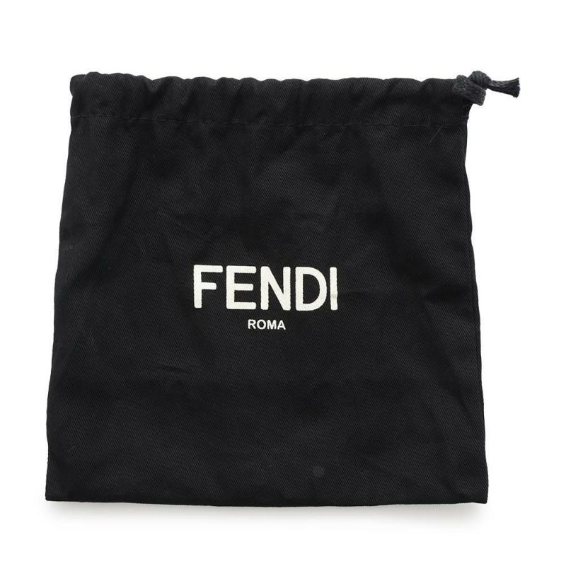 フェンディ バッグチャーム ナノバケットチャーム サテン 7AR996 FENDI