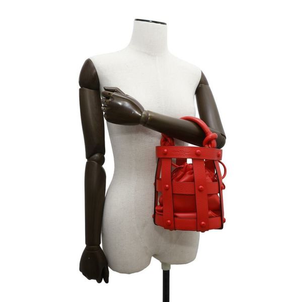 サルヴァトーレ・フェラガモ ハンドバッグ ケージバッグ 211403 Ferragamo 2wayショルダーバッグ