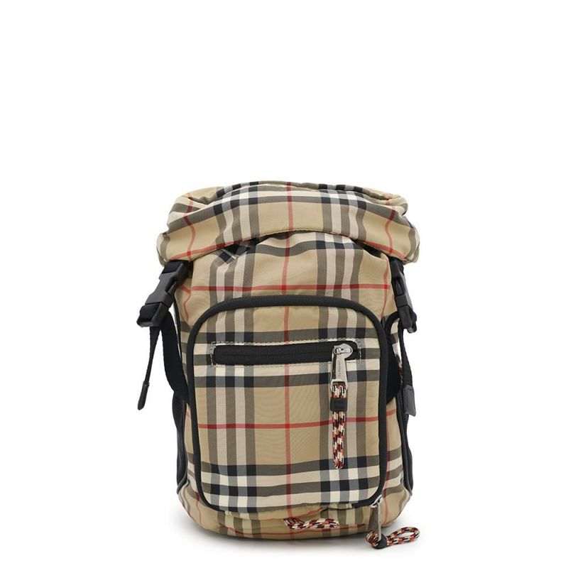 バーバリー ボディバッグ ノバチェック ナイロン 8013645 BURBERRY バッグ 黒