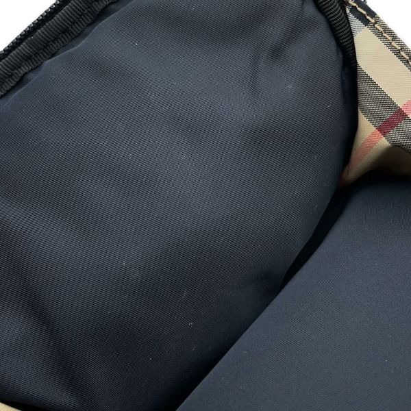 バーバリー ボディバッグ ノバチェック ナイロン 8013645 BURBERRY バッグ 黒