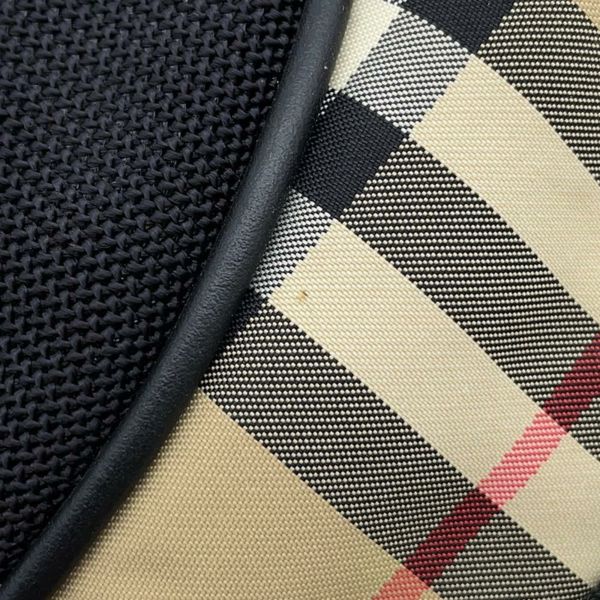 バーバリー ボディバッグ ノバチェック ナイロン 8013645 BURBERRY バッグ 黒