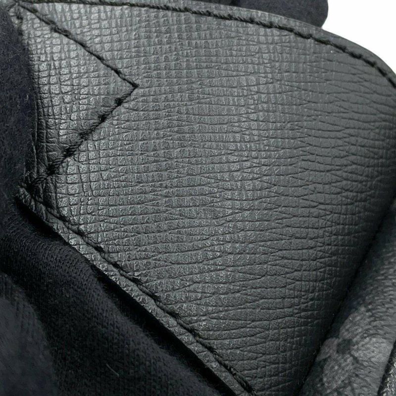 ルイヴィトン ボディバッグ モノグラム・エクリプス タイガ バムバッグ・アウトドア M30245 ブラック 黒 タイガラマ