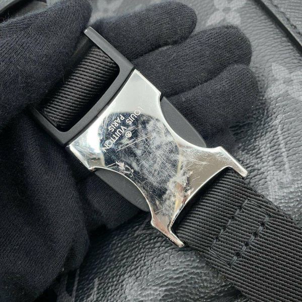 ルイヴィトン ボディバッグ モノグラム・エクリプス タイガ バムバッグ・アウトドア M30245 ブラック 黒 タイガラマ