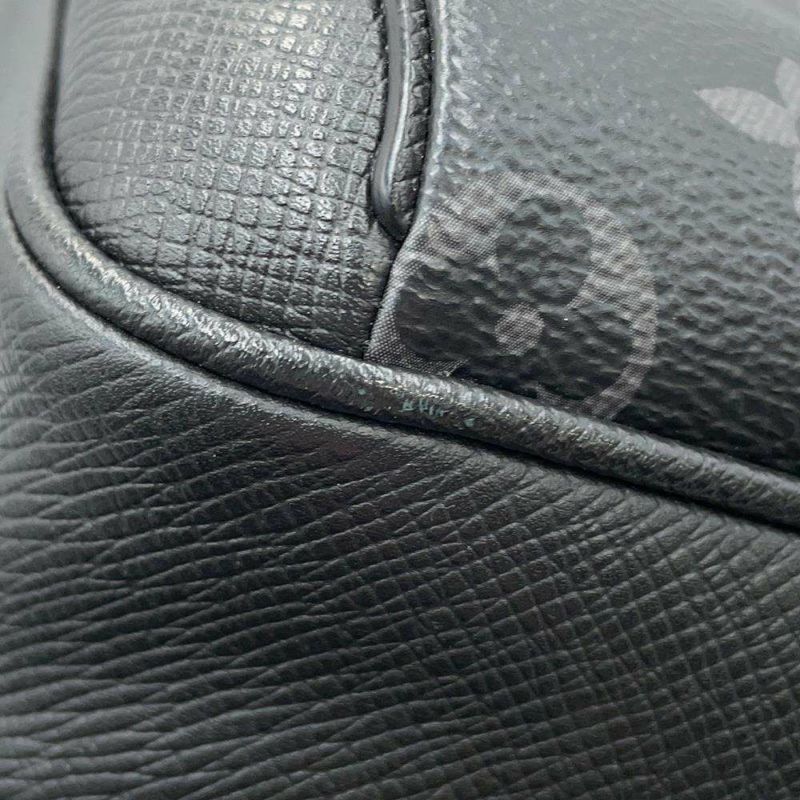 ルイヴィトン ボディバッグ モノグラム・エクリプス タイガ バムバッグ・アウトドア M30245 ブラック 黒 タイガラマ