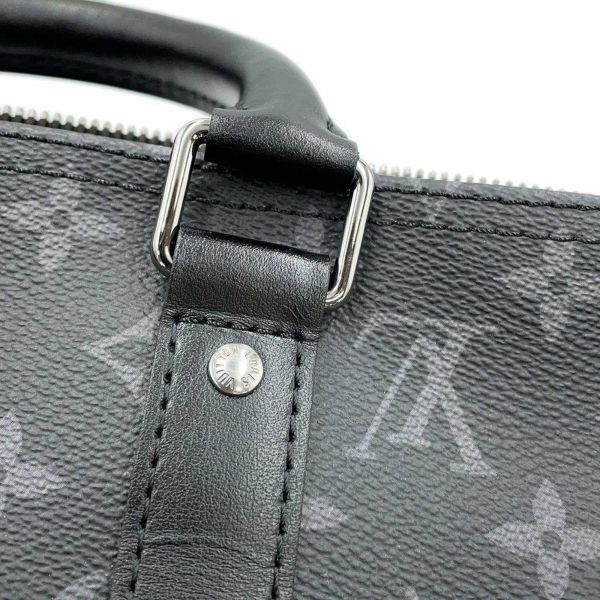 ルイヴィトン ハンドバッグ モノグラム・エクリプス リバース キーポル・バンドリエール35 M46655 2way ブラック 黒