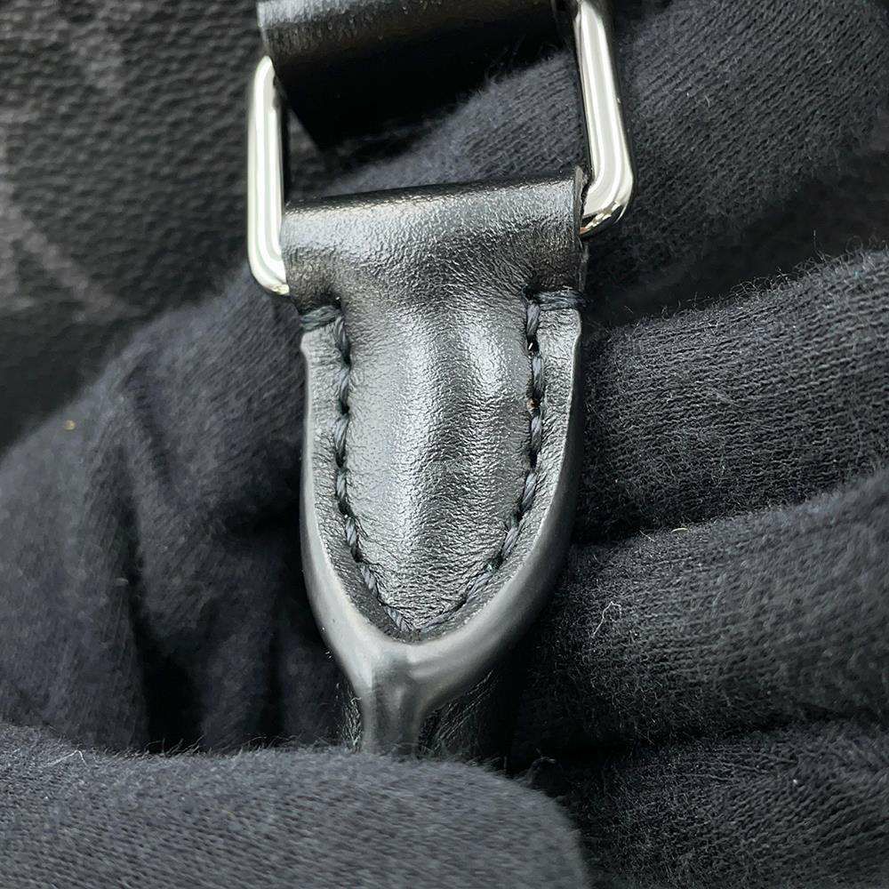 ルイヴィトン ハンドバッグ モノグラム・エクリプス リバース キーポル・バンドリエール35 M46655 2way ブラック 黒