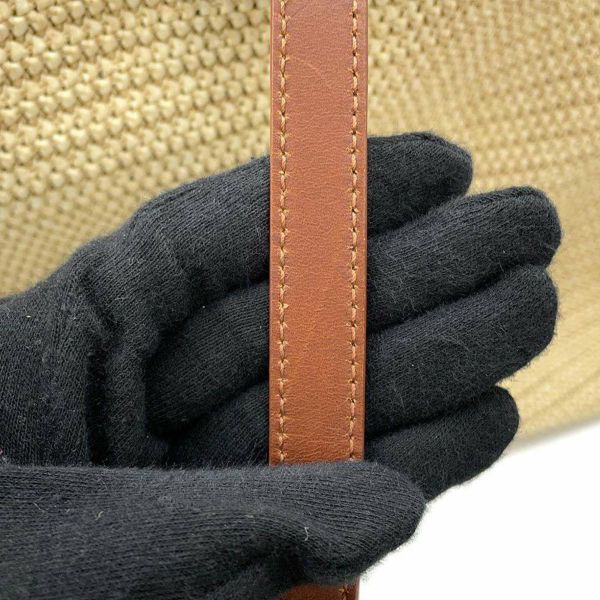 サンローランパリ トートバッグ ショッピングトート ラフィア レザー 490793 SAINT LAURENT PARIS かごバッグ タッセル