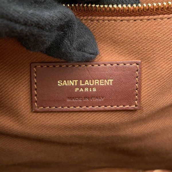 サンローランパリ トートバッグ ショッピングトート ラフィア レザー 490793 SAINT LAURENT PARIS かごバッグ タッセル