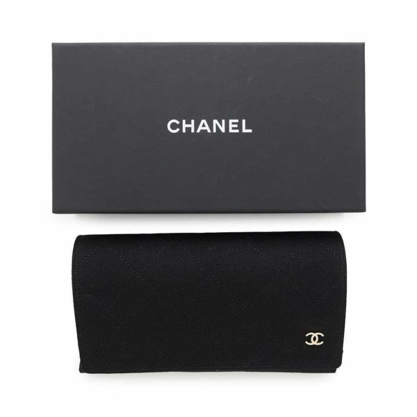 シャネル サングラス ココマーク ハートモチーフ スクエア シェイプ アイウェア A71589 CHANEL 黒