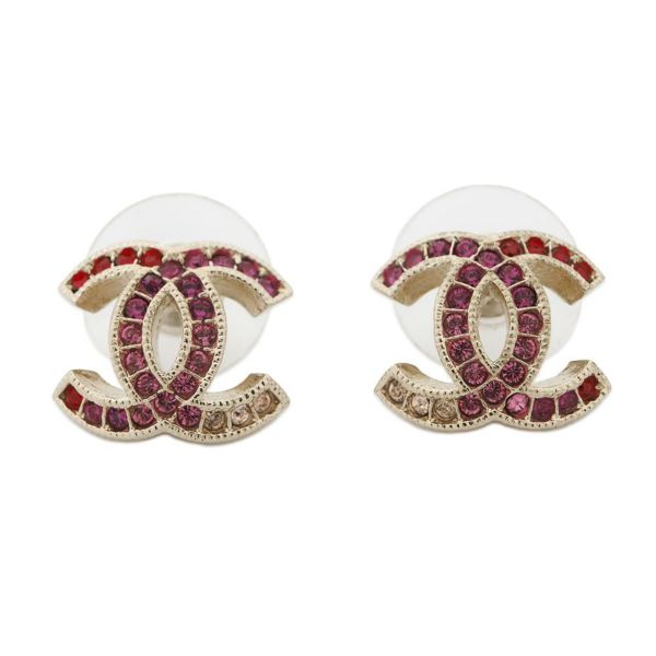 シャネル ピアス ココマーク カラーストーン A17B CHANEL アクセサリー
