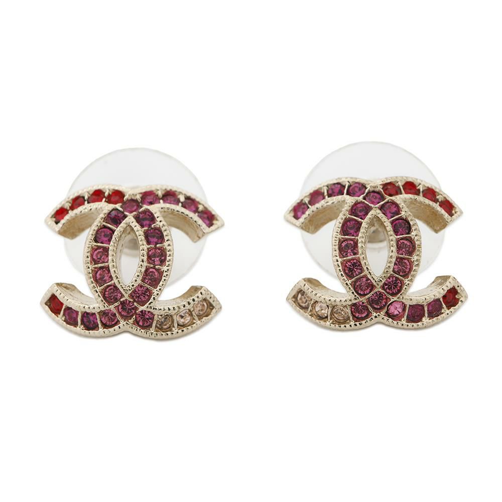 シャネル ピアス ココマーク カラーストーン A17B CHANEL アクセサリー