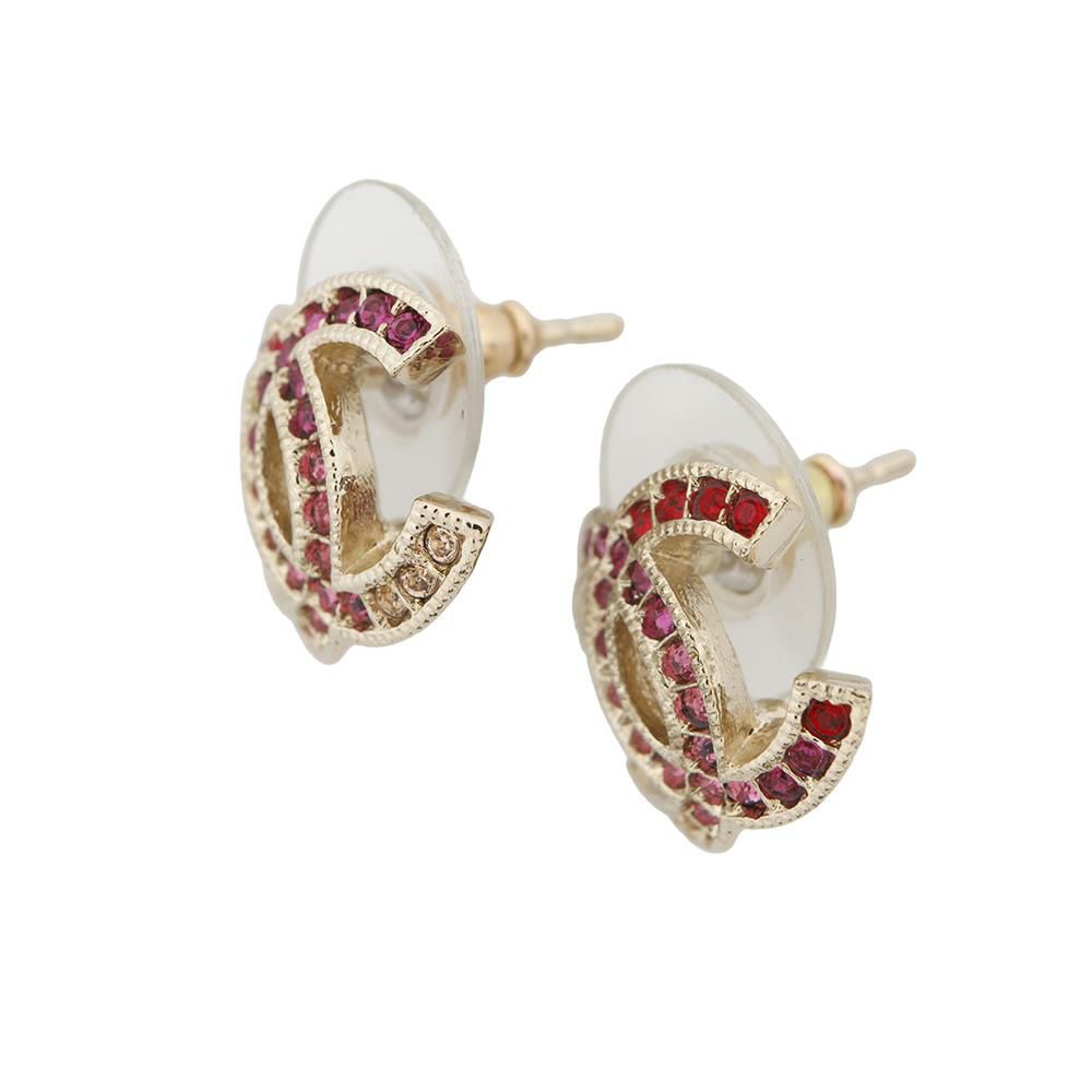シャネル ピアス ココマーク カラーストーン A17B CHANEL アクセサリー