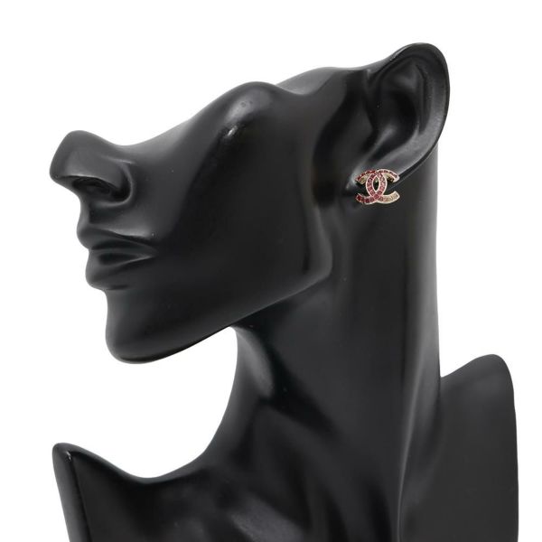 シャネル ピアス ココマーク カラーストーン A17B CHANEL アクセサリー