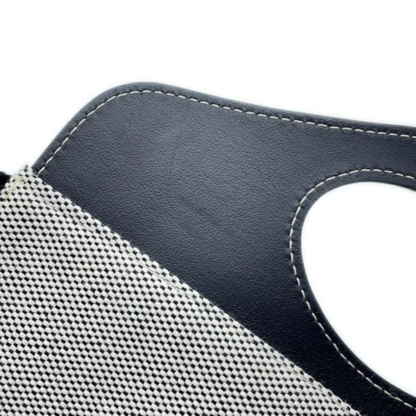 バーバリー クラッチバッグ ホースフェリー ロゴ キャンバス BURBERRY バッグ 黒