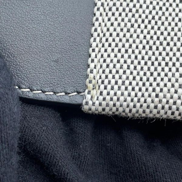 バーバリー クラッチバッグ ホースフェリー ロゴ キャンバス BURBERRY バッグ 黒