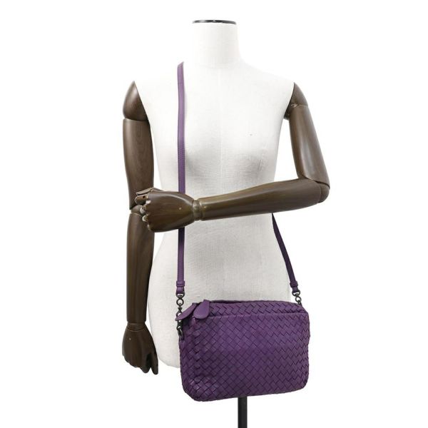 ボッテガヴェネタ ショルダーバッグ イントレチャート レザー BOTTEGA VENETA バッグ