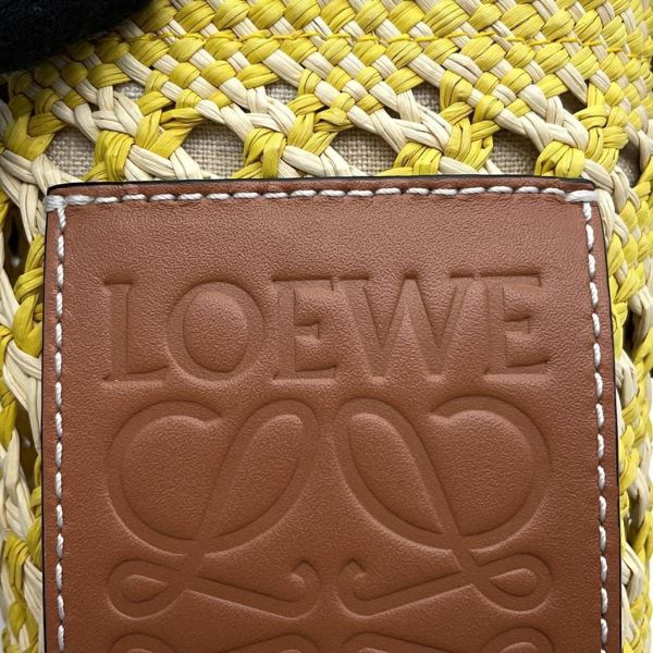 ロエベ ショルダーバッグ シリンダーポケット ラフィア C630P71X01 LOEWE バッグ ポシェット