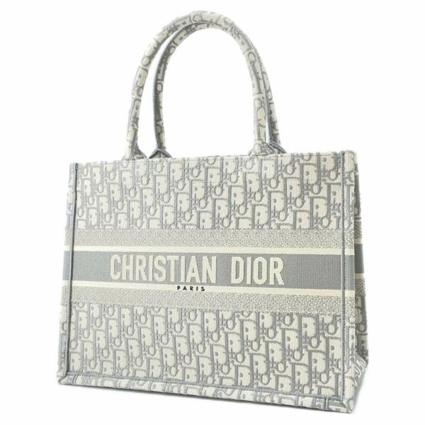 クリスチャン・ディオール トートバッグ ブックトート ミディアム M1296ZRIW Christian Dior グレー