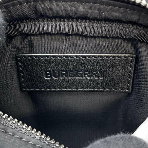 バーバリー ボディバッグ ロゴ ナイロン 80145191 BURBERRY バッグ 黒