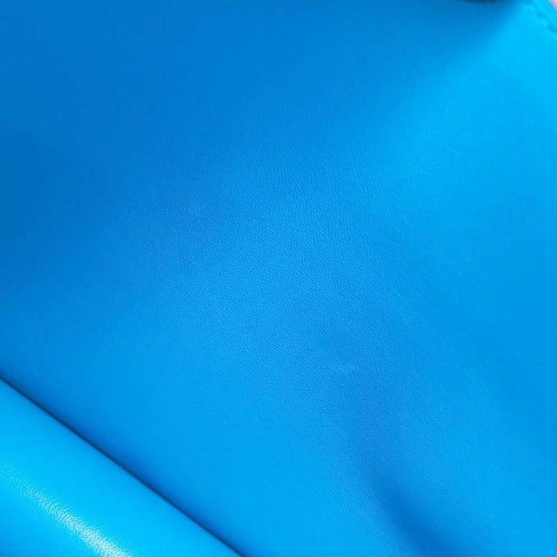 エルメス ショルダーバッグ コンスタンス24  ブルーフリーダ/シルバー金具 エプソン /アリゲーター/リザード Z刻印