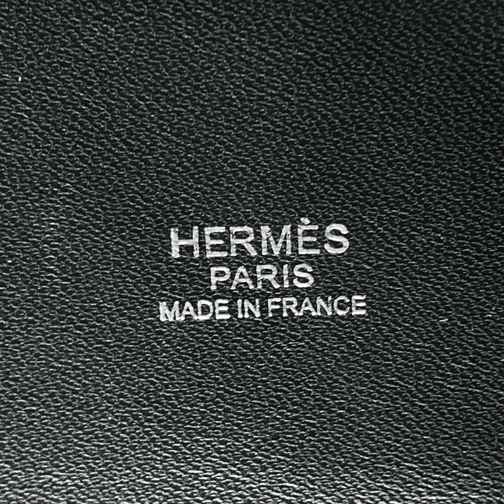 エルメス ハンドバッグ ボリード27 ブラック/シルバー金具 エプソン □Q刻印 HERMES Bolide 2wayショルダーバッグ 黒