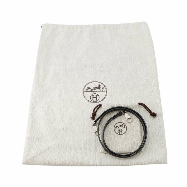 エルメス ハンドバッグ ボリード27 ブラック/シルバー金具 エプソン □Q刻印 HERMES Bolide 2wayショルダーバッグ 黒