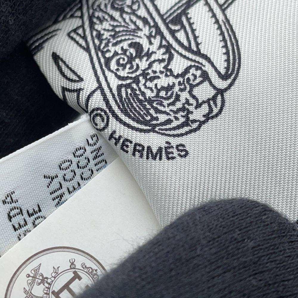 エルメス スカーフ ツイリー ブリッド・ドゥ・ガラ・アン・フルール&アイライナー Brides de Gala en Fleurs 2025春夏 黒 白