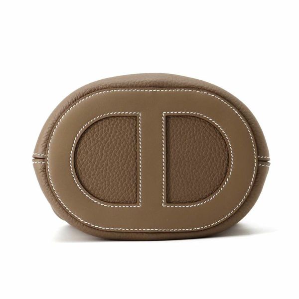 エルメス トートバッグ インザループ 18 エトゥープ/ゴールド金具 トリヨンクレマンス/スイフト W刻印