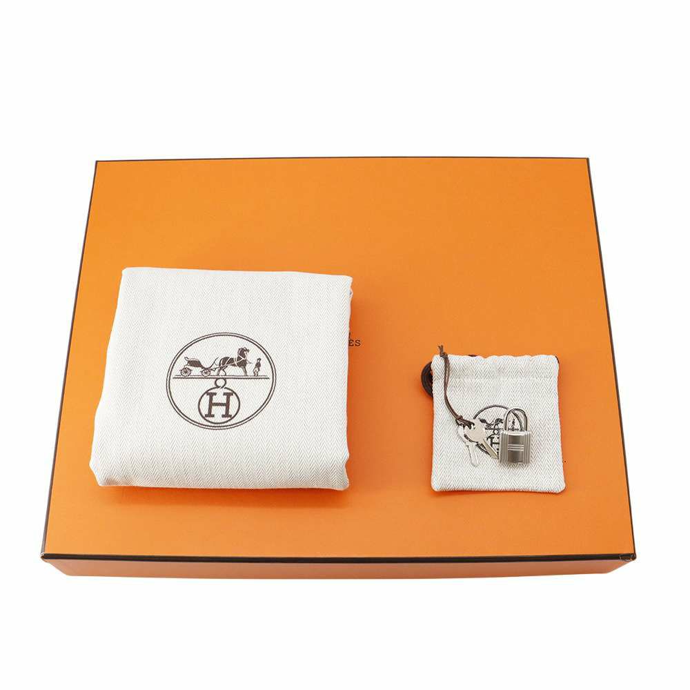 エルメス ハンドバッグ ピコタンロックMM ブラック/シルバー金具 トリヨンクレマンス K刻印 HERMES トートバッグ 黒