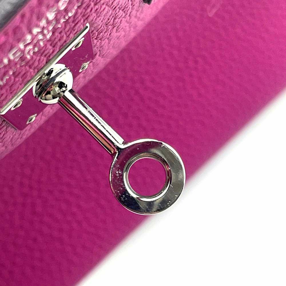 エルメス バーキン25 ローズパープル/シルバー金具 トゴ C刻印 HERMES Birkin ハンドバッグ