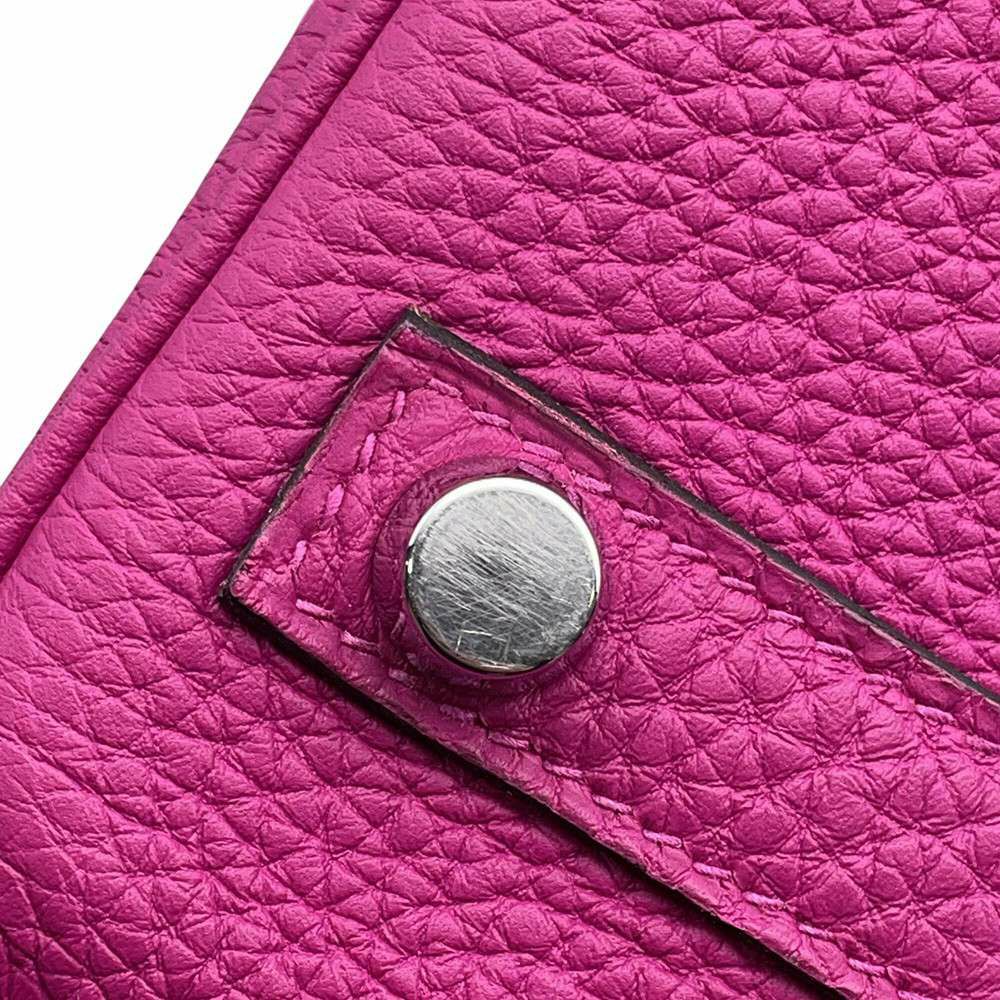 エルメス バーキン25 ローズパープル/シルバー金具 トゴ C刻印 HERMES Birkin ハンドバッグ